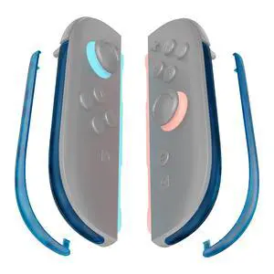 Replacement Decorative Strips for Joycon 2, Custom DIY Decoration Strip Side Housing Trim Shell with Prying Stick for Nintendo Switch 2 Controller - Clear Blue @ Replacement Decorative Strips for Joycon 2, Custom DIY Decoration Strip Side Housing Trim Shell with Prying Stick for Nintendo Switch 2 Controller - Clear Blue @