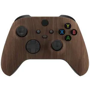 Custom Shell for Xbox Series X & S Controller, Wood Grain Replacement Cover Front Housing Cover for Xbox Core Controller Wireless @ Custom Shell for Xbox Series X & S Controller, Wood Grain Replacement Cover Front Housing Cover for Xbox Core Controller Wireless @