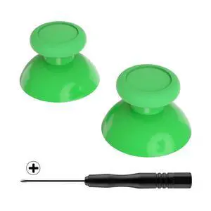 Green Replacement 3D Joystick Thumbsticks, Analog Thumb Sticks with Cross Screwdriver for Nintendo Switch Pro Controller @ Green Replacement 3D Joystick Thumbsticks, Analog Thumb Sticks with Cross Screwdriver for Nintendo Switch Pro Controller @