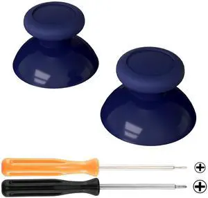 Midnight Blue Replacement 3D Joystick Thumbsticks, Analog Thumb Sticks with Cross Screwdriver for Nintendo Switch Pro Controller @ Midnight Blue Replacement 3D Joystick Thumbsticks, Analog Thumb Sticks with Cross Screwdriver for Nintendo Switch Pro Controller @