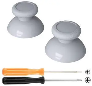 New Hope Gray Replacement 3D Joystick Thumbsticks, Analog Thumb Sticks with Cross Screwdriver for Nintendo Switch Pro Controller @ New Hope Gray Replacement 3D Joystick Thumbsticks, Analog Thumb Sticks with Cross Screwdriver for Nintendo Switch Pro Controller @