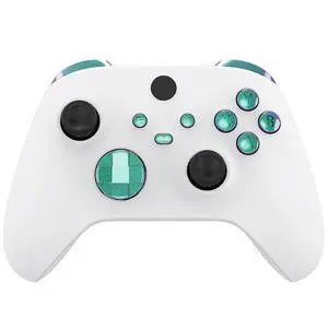 Replacement Buttons for Xbox Core Wireless Controller, Chameleon Green Purple Bumpers Trigers Dpad ABXY Start Back Sync Share Keys Accessories Parts for Xbox Series X & S Controller @ Replacement Buttons for Xbox Core Wireless Controller, Chameleon Green Purple Bumpers Trigers Dpad ABXY Start Back Sync Share Keys Accessories Parts for Xbox Series X & S Controller @