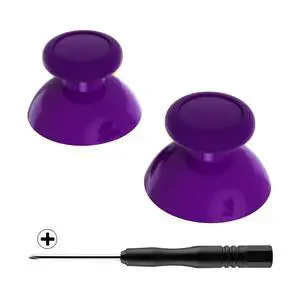 Purple Replacement 3D Joystick Thumbsticks, Analog Thumb Sticks with Cross Screwdriver for Nintendo Switch Pro Controller @ Purple Replacement 3D Joystick Thumbsticks, Analog Thumb Sticks with Cross Screwdriver for Nintendo Switch Pro Controller @