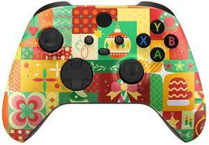 Replacement Shell for Xbox Series X & S Controller - Unleash Your Style - Christmas Wrap Custom Acessories Skin Front Housing Cover for Xbox Core Controller Wireless @ Replacement Shell for Xbox Series X & S Controller - Unleash Your Style - Christmas Wrap Custom Acessories Skin Front Housing Cover for Xbox Core Controller Wireless @