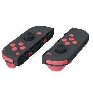 DIY Full Set Buttons for Nintendo Switch & Switch OLED, Custom Replacement Buttons for JoyCon, ABXY Direction Keys SR SL L R ZR ZL + - Home Capture Trigger Buttons Springs - Indian Red @ DIY Full Set Buttons for Nintendo Switch & Switch OLED, Custom Replacement Buttons for JoyCon, ABXY Direction Keys SR SL L R ZR ZL + - Home Capture Trigger Buttons Springs - Indian Red @