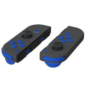 DIY Full Set Buttons for Nintendo Switch & Switch OLED, Custom Replacement Buttons for JoyCon, ABXY Direction Keys SR SL L R ZR ZL + - Home Capture Trigger Buttons Springs - Blue @ DIY Full Set Buttons for Nintendo Switch & Switch OLED, Custom Replacement Buttons for JoyCon, ABXY Direction Keys SR SL L R ZR ZL + - Home Capture Trigger Buttons Springs - Blue @