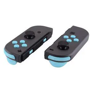 DIY Full Set Buttons for Nintendo Switch & Switch OLED, Custom Replacement Buttons for JoyCon, ABXY Direction Keys SR SL L R ZR ZL + - Home Capture Trigger Buttons Springs - Heaven Blue @ DIY Full Set Buttons for Nintendo Switch & Switch OLED, Custom Replacement Buttons for JoyCon, ABXY Direction Keys SR SL L R ZR ZL + - Home Capture Trigger Buttons Springs - Heaven Blue @