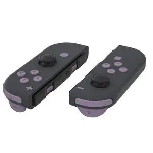 DIY Full Set Buttons for Nintendo Switch & Switch OLED, Replacement Buttons for JoyCon, ABXY Direction Keys SR SL L R ZR ZL + - Home Capture Trigger Buttons Springs - Dark Grayish Violet @ DIY Full Set Buttons for Nintendo Switch & Switch OLED, Replacement Buttons for JoyCon, ABXY Direction Keys SR SL L R ZR ZL + - Home Capture Trigger Buttons Springs - Dark Grayish Violet @