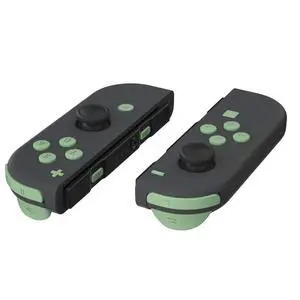DIY Full Set Buttons for Nintendo Switch & Switch OLED, Custom Replacement Buttons for JoyCon, ABXY Direction Keys SR SL L R ZR ZL + - Home Capture Trigger Buttons Springs - Matcha Green @ DIY Full Set Buttons for Nintendo Switch & Switch OLED, Custom Replacement Buttons for JoyCon, ABXY Direction Keys SR SL L R ZR ZL + - Home Capture Trigger Buttons Springs - Matcha Green @