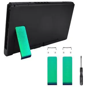 2 Set of Chameleon Green Purple Replacement Kickstand for Nintendo Switch Console, Back Bracket Holder Kick Stand for Nintendo Switch - Console NOT Included @ 2 Set of Chameleon Green Purple Replacement Kickstand for Nintendo Switch Console, Back Bracket Holder Kick Stand for Nintendo Switch - Console NOT Included @