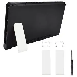 2 Set of White Replacement Kickstand for Nintendo Switch, Back Bracket Holder for Nintendo Switch Console @ 2 Set of White Replacement Kickstand for Nintendo Switch, Back Bracket Holder for Nintendo Switch Console @