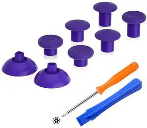 ThumbsGear Interchangeable Thumbstick for Xbox Seires X/S - Improve Comfort - 3 Height Domed & Concave Grips Ergonomic Adjustable Joystick for Xbox One S/X/Elite - Purple @ ThumbsGear Interchangeable Thumbstick for Xbox Seires X/S - Improve Comfort - 3 Height Domed & Concave Grips Ergonomic Adjustable Joystick for Xbox One S/X/Elite - Purple @