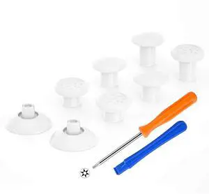 ThumbsGear Interchangeable Thumbstick for Xbox Controller - Improve Comfort - White 3 Height Domed & Concave Grips Ergonomic Adjustable Joystick for Xbox Seires X/S, for Xbox One S/X/Elite @ ThumbsGear Interchangeable Thumbstick for Xbox Controller - Improve Comfort - White 3 Height Domed & Concave Grips Ergonomic Adjustable Joystick for Xbox Seires X/S, for Xbox One S/X/Elite @