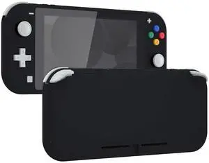 Soft Touch Black DIY Replacement Shell for Nintendo Switch Lite, NSL Handheld Controller Housing w/Screen Protector, Custom Case Cover for Nintendo Switch Lite @ Soft Touch Black DIY Replacement Shell for Nintendo Switch Lite, NSL Handheld Controller Housing w/Screen Protector, Custom Case Cover for Nintendo Switch Lite @