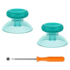 Emerald Green Replacement Thumbsticks for Xbox Series X/S, for Xbox One Standard Controller Analog Stick, Custom Joystick for Xbox One X/S/Elite Controller @ Emerald Green Replacement Thumbsticks for Xbox Series X/S, for Xbox One Standard Controller Analog Stick, Custom Joystick for Xbox One X/S/Elite Controller @