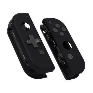 Soft Touch Black Joycon Handheld Controller Housing (D-Pad Version) with Full Set Buttons, DIY Replacement Shell Case for Nintendo Switch & Switch Oled Joy-Con Console Shell NOT Included @ Soft Touch Black Joycon Handheld Controller Housing (D-Pad Version) with Full Set Buttons, DIY Replacement Shell Case for Nintendo Switch & Switch Oled Joy-Con Console Shell NOT Included @