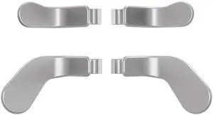 Elite Controller Paddles, Interchangeable Paddles for Xbox Elite Series 2 & 1, Replacement Parts Accessories Metal Stainless Steel Controller Paddles for Elite Series 2 Core - Silver @ Elite Controller Paddles, Interchangeable Paddles for Xbox Elite Series 2 & 1, Replacement Parts Accessories Metal Stainless Steel Controller Paddles for Elite Series 2 Core - Silver @