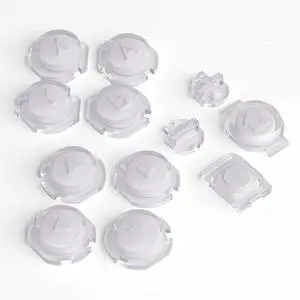 Replacement Two-Tone Jelly Buttons for JoyCon, New Hope Gray & Clear w/Symbols Custom Controller ABXY Direction Home Capture + - Keys, Action Face Button for Nintendo Switch & Switch OLED @ Replacement Two-Tone Jelly Buttons for JoyCon, New Hope Gray & Clear w/Symbols Custom Controller ABXY Direction Home Capture + - Keys, Action Face Button for Nintendo Switch & Switch OLED @