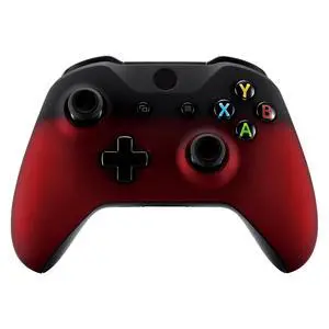 Shadow Red Faceplate Cover for Xbox One Wireless Controller Model 1708, Soft Touch Front Housing Shell Case for Xbox One S/X Controller @ Shadow Red Faceplate Cover for Xbox One Wireless Controller Model 1708, Soft Touch Front Housing Shell Case for Xbox One S/X Controller @
