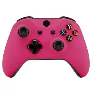 Red Rose Faceplate Cover, Soft Touch Front Housing Shell Case, Comfortable Soft Grip Replacement Kit for Xbox One X & One S Controller Model 1708 - Controller NOT Included @ Red Rose Faceplate Cover, Soft Touch Front Housing Shell Case, Comfortable Soft Grip Replacement Kit for Xbox One X & One S Controller Model 1708 - Controller NOT Included @
