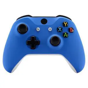 Blue Soft Touch Front Housing Shell Case for Xbox One S/X Controller, Comfortable Replacement Kit Faceplate Cover for Xbox One Wireless Controller Model 1708 @ Blue Soft Touch Front Housing Shell Case for Xbox One S/X Controller, Comfortable Replacement Kit Faceplate Cover for Xbox One Wireless Controller Model 1708 @