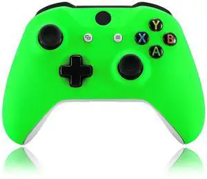 Neon Green Soft Touch Grip Front Housing Shell Faceplate for Xbox One X S Controller Model 1708 - Controller NOT Included @ Neon Green Soft Touch Grip Front Housing Shell Faceplate for Xbox One X S Controller Model 1708 - Controller NOT Included @