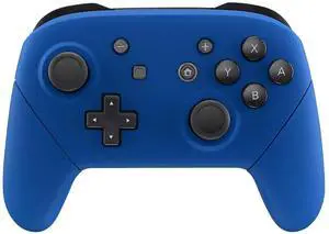 Blue Faceplate Backplate Handles for Nintendo Switch Pro Controller, Soft Touch DIY Replacement Grip Housing Shell Cover for Nintendo Switch Pro - Controller NOT Included @ Blue Faceplate Backplate Handles for Nintendo Switch Pro Controller, Soft Touch DIY Replacement Grip Housing Shell Cover for Nintendo Switch Pro - Controller NOT Included @