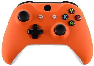 Orange Soft Touch Front Housing Shell Case for Xbox One S/X Controller, Comfortable Replacement Kit Faceplate Cover for Xbox One Wireless Controller Model 1708 @ Orange Soft Touch Front Housing Shell Case for Xbox One S/X Controller, Comfortable Replacement Kit Faceplate Cover for Xbox One Wireless Controller Model 1708 @