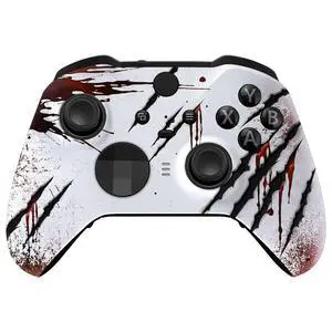 Wild Attack Replacement Faceplate Cover for Xbox One Elite Controller Series 2 (Model 1797), Soft Touch Front Housing Shell Case & Accent Rings for Xbox Elite Series 2 Core Controller @ Wild Attack Replacement Faceplate Cover for Xbox One Elite Controller Series 2 (Model 1797), Soft Touch Front Housing Shell Case & Accent Rings for Xbox Elite Series 2 Core Controller @