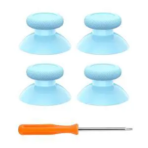 Replacement Controller Joystick for Xbox One - 4 PCS Heaven Blue Thumbsticks Analog Thumb Sticks Parts for Xbox Series X/S, Xbox One S/X, Elite Controller with Repair Kit Screwdriver @ Replacement Controller Joystick for Xbox One - 4 PCS Heaven Blue Thumbsticks Analog Thumb Sticks Parts for Xbox Series X/S, Xbox One S/X, Elite Controller with Repair Kit Screwdriver @