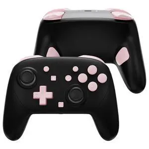 DIY Replacement Full Set Buttons for Nintendo Switch 2 Pro Controller, Custom ABXY Dpad + - Home Capture Power L R ZR ZL Triggers Sync GL GR Buttons for Switch 2 Pro - Cherry Blossoms Pink @ DIY Replacement Full Set Buttons for Nintendo Switch 2 Pro Controller, Custom ABXY Dpad + - Home Capture Power L R ZR ZL Triggers Sync GL GR Buttons for Switch 2 Pro - Cherry Blossoms Pink @