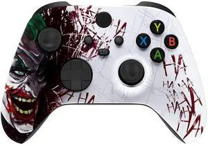 Custom Shell for Xbox Series X & S Controller - Revitalize Your Controller - Clown Hahaha Replacement Cover Front Housing Cover for Xbox Core Wireless Controller @ Custom Shell for Xbox Series X & S Controller - Revitalize Your Controller - Clown Hahaha Replacement Cover Front Housing Cover for Xbox Core Wireless Controller @