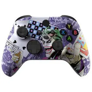 Custom Shell for Xbox Series X & S Controller - Revitalize Your Controller - Clown Cards Replacement Cover Front Housing Cover for Xbox Core Controller Wireless @ Custom Shell for Xbox Series X & S Controller - Revitalize Your Controller - Clown Cards Replacement Cover Front Housing Cover for Xbox Core Controller Wireless @