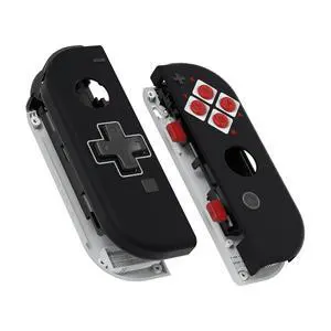 Classics NES Style Soft Touch Joycon Handheld Controller Housing (D-Pad Version) Full Buttons, Replacement Shell Case for Nintendo Switch & Switch Oled Joy-Con Console Shell NOT Included @ Classics NES Style Soft Touch Joycon Handheld Controller Housing (D-Pad Version) Full Buttons, Replacement Shell Case for Nintendo Switch & Switch Oled Joy-Con Console Shell NOT Included @