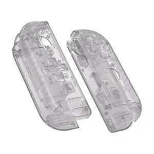 Clear Black Joycon Handheld Controller Housing (D-Pad Version) with Colorful Buttons, DIY Replacement Shell Case for Nintendo Switch Joy-Con Console Shell NOT Included @ Clear Black Joycon Handheld Controller Housing (D-Pad Version) with Colorful Buttons, DIY Replacement Shell Case for Nintendo Switch Joy-Con Console Shell NOT Included @