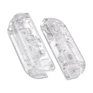 Transparent Clear Joycon Handheld Controller Housing (D-Pad Version) w/Full Set Buttons, DIY Replacement Shell Case for Nintendo Switch & Switch OLED Joy-Con Console Shell NOT Included @ Transparent Clear Joycon Handheld Controller Housing (D-Pad Version) w/Full Set Buttons, DIY Replacement Shell Case for Nintendo Switch & Switch OLED Joy-Con Console Shell NOT Included @