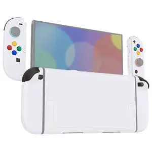 DIY Replacement Shell Buttons for Nintendo Switch 2, Custom Full Set Rear Back Plate Controller Housing with Buttons for Switch 2 Handheld Console & Joycon 2 - Deluxe Version - White @ DIY Replacement Shell Buttons for Nintendo Switch 2, Custom Full Set Rear Back Plate Controller Housing with Buttons for Switch 2 Handheld Console & Joycon 2 - Deluxe Version - White @