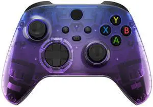 Replacement Faceplate for Xbox Series X & S Controller - Personalize Your Control - Gradient Translucent Bluebell Front Housing Shell for Xbox Wireless Controller @ Replacement Faceplate for Xbox Series X & S Controller - Personalize Your Control - Gradient Translucent Bluebell Front Housing Shell for Xbox Wireless Controller @