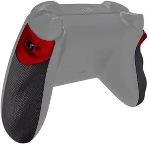 FLEXOR Rubberized Side Rails Grips Trigger Stop Kit for Xbox Series X/S Controller, Anti-Slip Ergonomic Trigger Stopper Handle Grips for Xbox Core Controller Diamond Textured Scarlet Red @ FLEXOR Rubberized Side Rails Grips Trigger Stop Kit for Xbox Series X/S Controller, Anti-Slip Ergonomic Trigger Stopper Handle Grips for Xbox Core Controller Diamond Textured Scarlet Red @