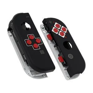 DIY Replacement Shell Buttons for Nintendo Switch & Switch OLED, Classics NES Style Soft Touch Housing with Full Set Button for Joycon Handheld Controller - Console Shell NOT Included @ DIY Replacement Shell Buttons for Nintendo Switch & Switch OLED, Classics NES Style Soft Touch Housing with Full Set Button for Joycon Handheld Controller - Console Shell NOT Included @