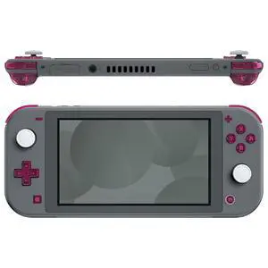 Clear Candy Pink Replacement ABXY Home Capture Plus Minus Keys Dpad L R ZL ZR Trigger for Nintendo Switch Lite, Full Set Buttons Repair Kits with Tools for Nintendo Switch Lite @ Clear Candy Pink Replacement ABXY Home Capture Plus Minus Keys Dpad L R ZL ZR Trigger for Nintendo Switch Lite, Full Set Buttons Repair Kits with Tools for Nintendo Switch Lite @