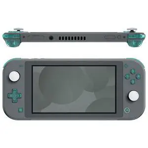 Emerald Green Replacement ABXY Home Capture Plus Minus Keys Dpad L R ZL ZR Trigger for Nintendo Switch Lite, Full Set Buttons Repair Kits with Tools for Nintendo Switch Lite @ Emerald Green Replacement ABXY Home Capture Plus Minus Keys Dpad L R ZL ZR Trigger for Nintendo Switch Lite, Full Set Buttons Repair Kits with Tools for Nintendo Switch Lite @
