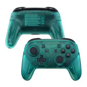 Emerald Green Faceplate Backplate Handles for Nintendo Switch Pro Controller, DIY Replacement Grip Housing Shell Cover for Nintendo Switch Pro - Controller NOT Included @ Emerald Green Faceplate Backplate Handles for Nintendo Switch Pro Controller, DIY Replacement Grip Housing Shell Cover for Nintendo Switch Pro - Controller NOT Included @