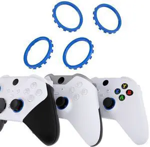 Replacement Accent Rings for Xbox Elite Series 2 Core | for Elite Series 2 | for Xbox One Elite | for ASR Version Shell for Xbox Series X/S Controller - Blue @ Replacement Accent Rings for Xbox Elite Series 2 Core | for Elite Series 2 | for Xbox One Elite | for ASR Version Shell for Xbox Series X/S Controller - Blue @