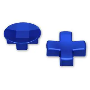 2Pcs Metallic Blue Magnetic Stainless Steel D-Pads for Xbox Elite 1/2 Controller, Replacement Directional Pad Button Kits for Xbox One Elite & Xbox One Elite Series 2 Controller @ 2Pcs Metallic Blue Magnetic Stainless Steel D-Pads for Xbox Elite 1/2 Controller, Replacement Directional Pad Button Kits for Xbox One Elite & Xbox One Elite Series 2 Controller @