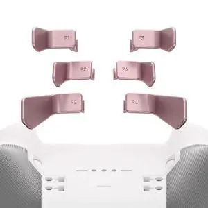 Swift Paddles for Xbox Elite Controller, 6 in 1 Metalic Rose Gold Replacement Interchangeable Back Paddles for Xbox One & Elite Series 2 Controller @ Swift Paddles for Xbox Elite Controller, 6 in 1 Metalic Rose Gold Replacement Interchangeable Back Paddles for Xbox One & Elite Series 2 Controller @