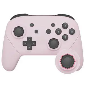 Cherry Blossoms Pink Octagonal Gated Sticks Faceplate Backplate Handles Cover, DIY Replacement Hand Grip Housing Shell for Nintendo Switch Pro Controller - Controller NOT Included @ Cherry Blossoms Pink Octagonal Gated Sticks Faceplate Backplate Handles Cover, DIY Replacement Hand Grip Housing Shell for Nintendo Switch Pro Controller - Controller NOT Included @