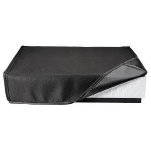 Black Horizontal Dust Cover for Xbox One S Console Custom Designed Double Layer Soft Neat Lining Waterproof Dustproof Precision Cut Easy Access Cable Port @ Black Horizontal Dust Cover for Xbox One S Console Custom Designed Double Layer Soft Neat Lining Waterproof Dustproof Precision Cut Easy Access Cable Port @
