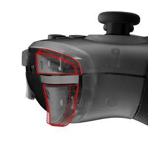 Clicky Hair Trigger Kit for Nintendo Switch Pro Controller Shoulder Buttons, Custom Flashshot Trigger Stop Flex Cable for Nintendo Switch Pro Controller @ Clicky Hair Trigger Kit for Nintendo Switch Pro Controller Shoulder Buttons, Custom Flashshot Trigger Stop Flex Cable for Nintendo Switch Pro Controller @