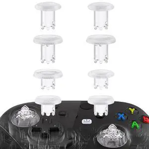 ThumbsGear V3 Interchangeable Thumbsticks for Xbox Series X/S, 4 Height Adjustable Convex and Concave Grip Joysticks for Xbox One S/X/Elite, for Nintendo Switch Pro Controller - Clear @ ThumbsGear V3 Interchangeable Thumbsticks for Xbox Series X/S, 4 Height Adjustable Convex and Concave Grip Joysticks for Xbox One S/X/Elite, for Nintendo Switch Pro Controller - Clear @